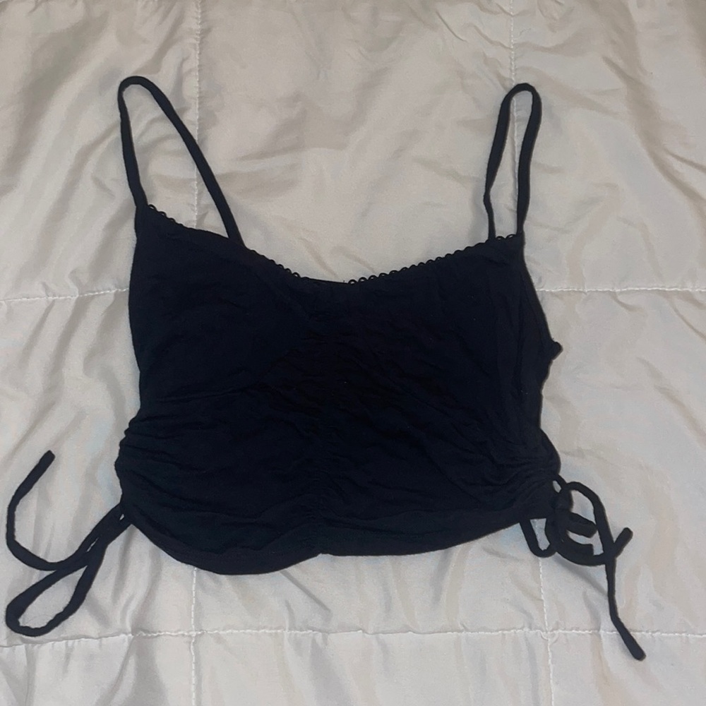 Pacsun crop tank top with side ties